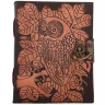Leather Journal Notebook Owl of Wisdom: Reveal Hidden Truths!