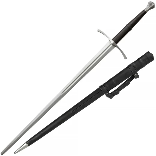 HEMA Trainingslangschwert Peter von Danzig mit facettiertem Knauf