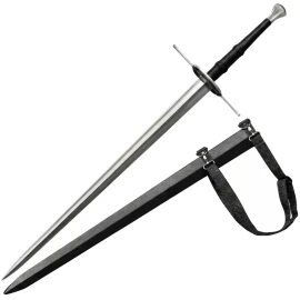 Giacomo di Grassi: Masterful Damascus Steel Two-Handed Sword