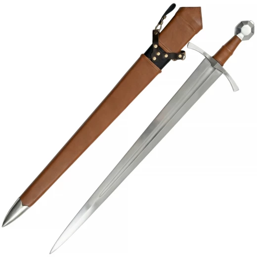 Medieval Arming Sword Oakeshott Type XIV/XVI with Scabbard