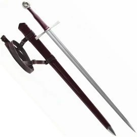 Bitevní dlouhý meč Oakeshott XIIa „War Sword“ s pochvou