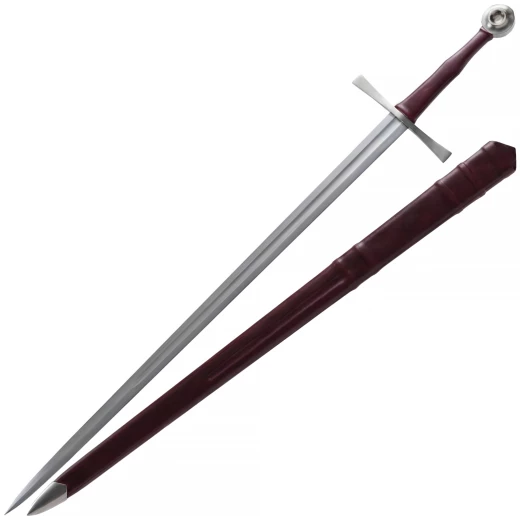 Anderthalbhänder Kriegsschwert Typ XIIa mit Scheide