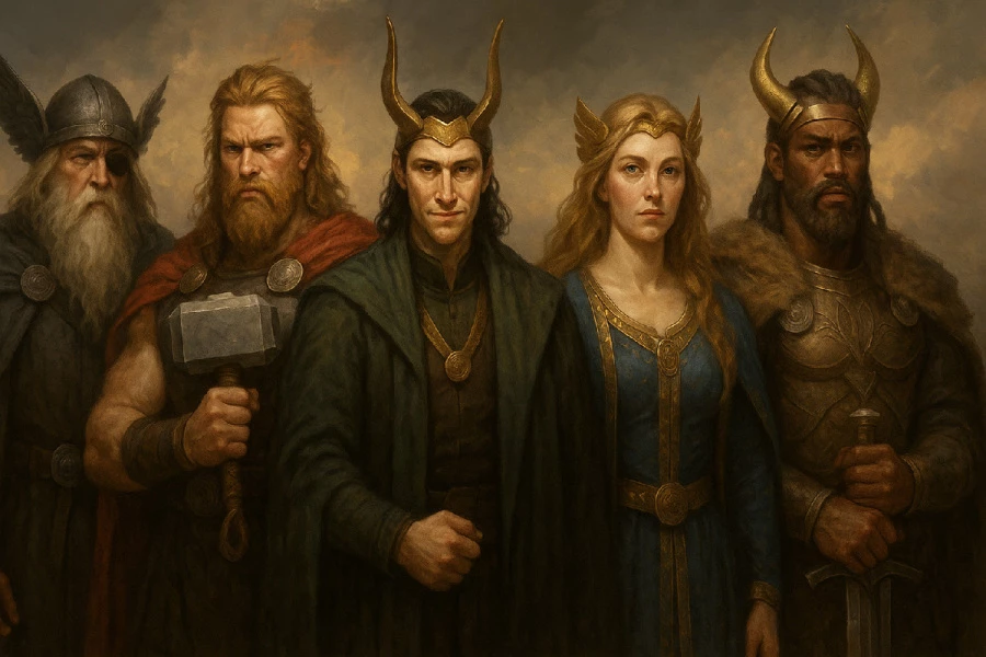 Vládci Ásgardu: 4 nejmocnější bohové severské mytologie