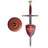 William Wallace Sword in wooden base - letter opener