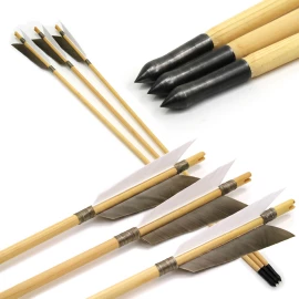 Mittelalterlicher Holzpfeil Hektor 29"
