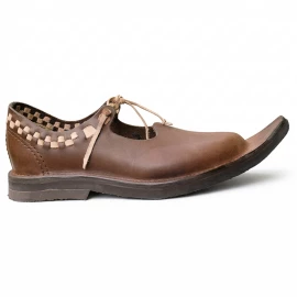 Medieval Women's Leather Shoes Court Lady