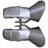 Pair of mitten gauntlets