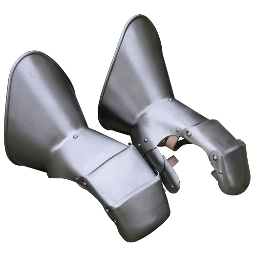 Pair of mitten gauntlets