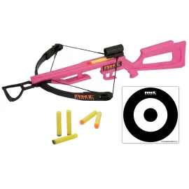 Dětská reflexní kuše NXT Generation v růžovém provedení se sadou projektilů a terčem- Outlet