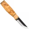 Finnisches Messer Brisa Polar Puukko 77 | Maserbirke & 80CrV2 Carbonstahl