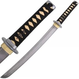 Polster-LARP-Waffe Wakizashi "Drache" von Fakesteel, 71,5 cm