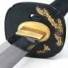 Golden Autumn Katana, John Lee, gefalteter 1095er Stahl, Kobuse