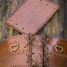 Broad Belt, brown leather