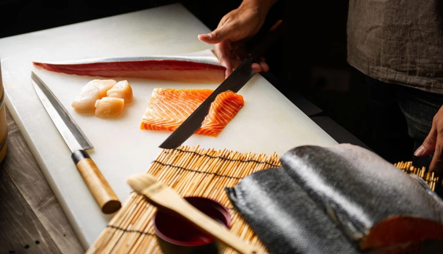 Mit japanischen Messern meistern Sie die Geheimnisse der asiatischen Küche