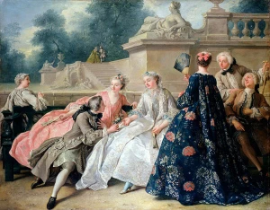 Odívání v době rokoka