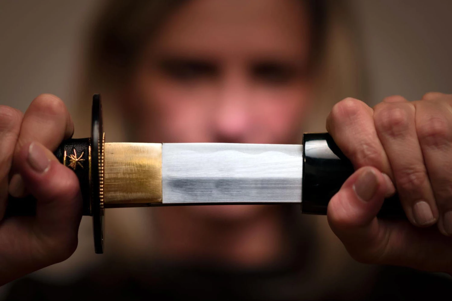 Sharpening a Sword by Hand 