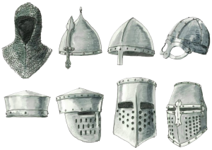Historické přilby a helmy