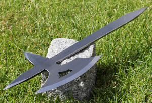 Throwing axe made of mild steel or spring steel?