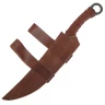 Viking Hunter Knife "Knut" with Ring Pommel and Horizontal Sheath