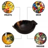 Genuine Horn Bowl with Handles, Polished, Various Sizes - Outlet