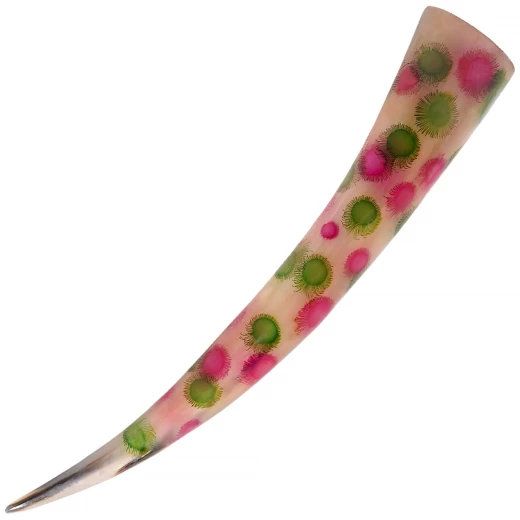 Bemaltes Wikinger Trinkhorn 400-500ml - Outlet