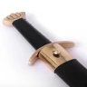 9th Century Viking Sword with 5-Lobe Brass Pommel and Scabbard