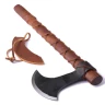 9th Century Viking Hand Axe – Carbon Steel & Ash Wood with Leather Wrap - Outlet