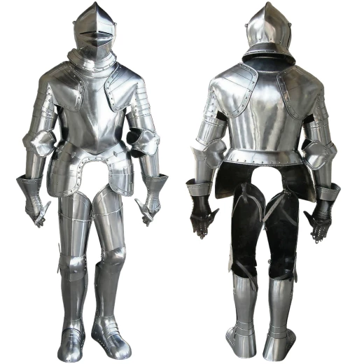 Kompletní plátová Italská zbroj rok 1520