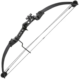 Man Kung MK-CB30BK Sonic Compound Bow – Black Youth Performance Edition - Outlet