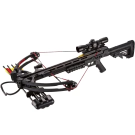 Professionelle Compound-Armbrust Man Kung MK-XB52BK Stalker 185lbs 370fps