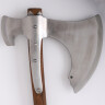 God of War battle ax with steel-silver finish