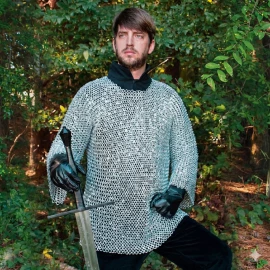 Vernietetes Aluminium-Kettenhemd – Ultraleichter Haubergeon