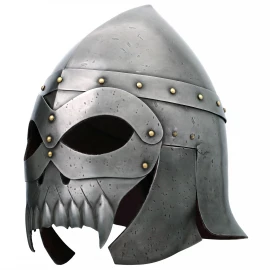 Dark Fantasy Helmet "Skull" – Steel Helm of the Undead Warrior