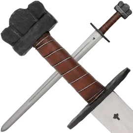 Frühmittelalterliches Wikingerschwert Petersen Typ H/I , Schaukampfklasse B - Outlet