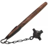Single-Handed Medieval Flail with Studded Ball – Heavy Impact Weapon