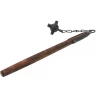 Single-Handed Medieval Flail with Studded Ball – Heavy Impact Weapon