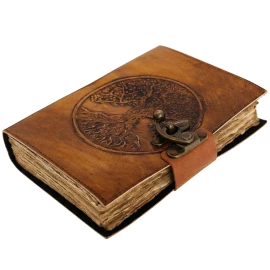 Paper Leather Journal Thriving Tree of Life