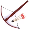 Children's Wooden Crossbow with Arrows