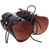 Leather cuffs Triquetra (2 pcs)