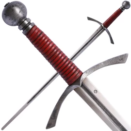 Gotisches Schwert Matthew, 15 Jh, Schaukampfklasse B