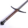 Gotický jedenapůlruční meč Warin, 14-15 stol, Třída B
