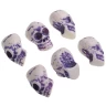 Bone Skull Beads, Pack of 6