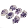 Totenkopf Perlen Anhänger aus echtem Knochen, 6er Pack