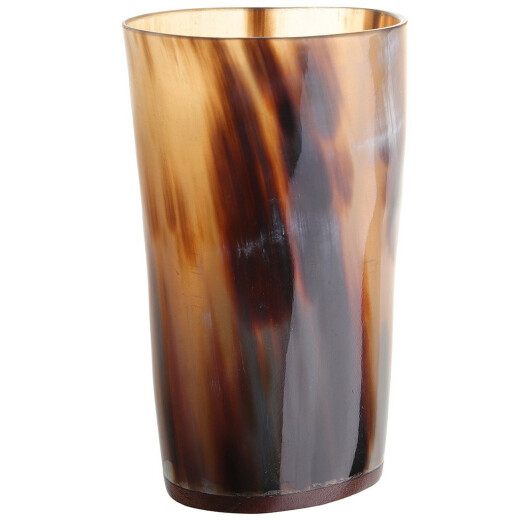Cow Horn Drinking Cup