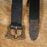 Viking belt with Knotwork Buckle and Strap end