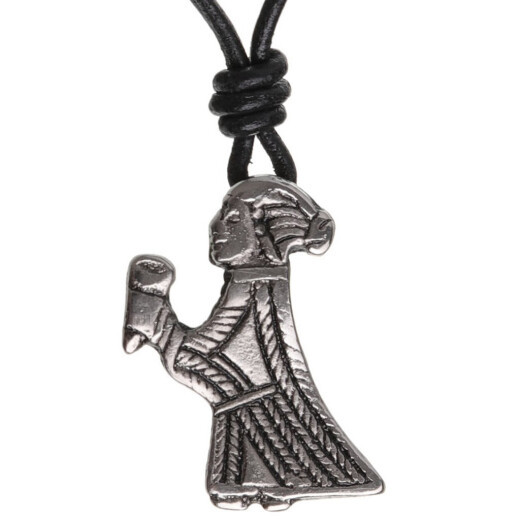 Viking Pendant "Valkyrie With Horn", 10th century