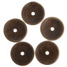 Solid Decorative Brass Washer 28mm - set of 5