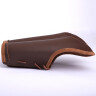 Leather bracers with elbow protection