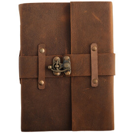 Leather cover notebook
