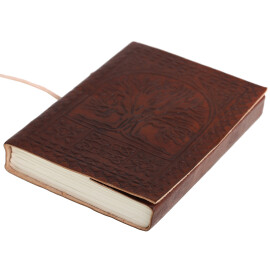 Leather notebook Tree of life